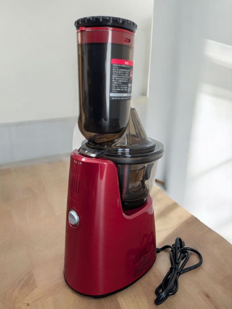 クビンス JSG-721 ホールスロー ジューサー Kuving レッド