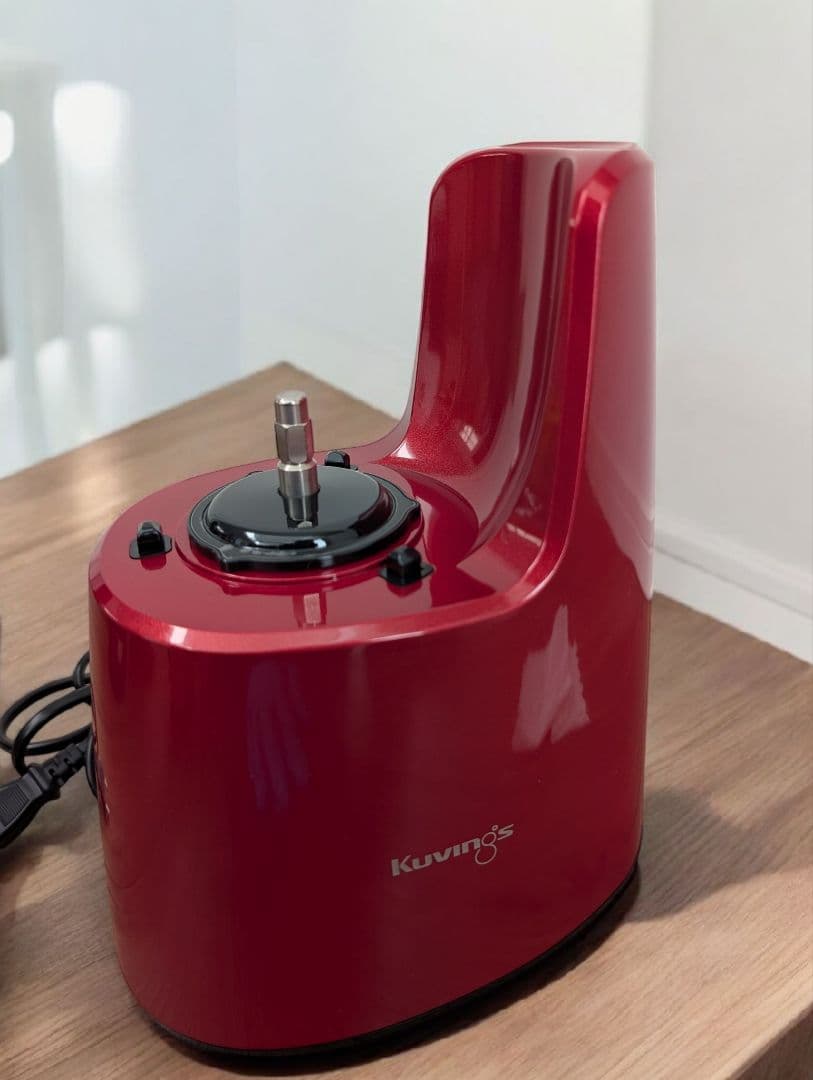 クビンス JSG-721 ホールスロー ジューサー Kuving レッド