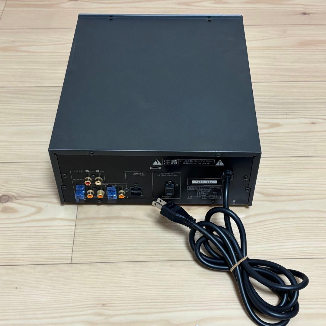 【美品】　KENWOOD CDプレイヤー DPF-7002　ジャンク