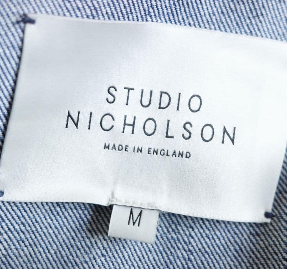 年末セール STUDIO NICHOLSON LAZAR デニムジャケット M
