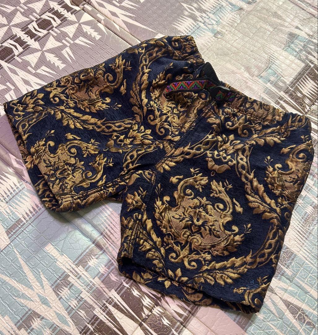 ALDIES ゴブラン織 ショートパンツ L sizeネイビー Navy