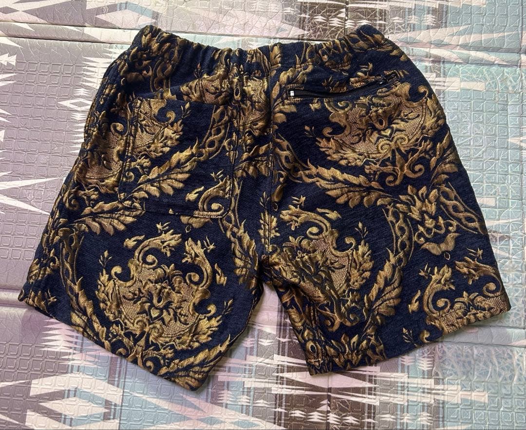 ALDIES ゴブラン織 ショートパンツ L sizeネイビー Navy