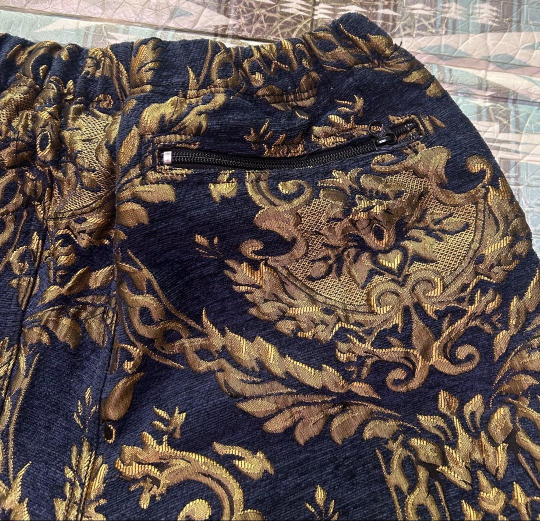 ALDIES ゴブラン織 ショートパンツ L sizeネイビー Navy