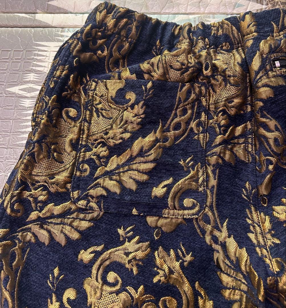 ALDIES ゴブラン織 ショートパンツ L sizeネイビー Navy