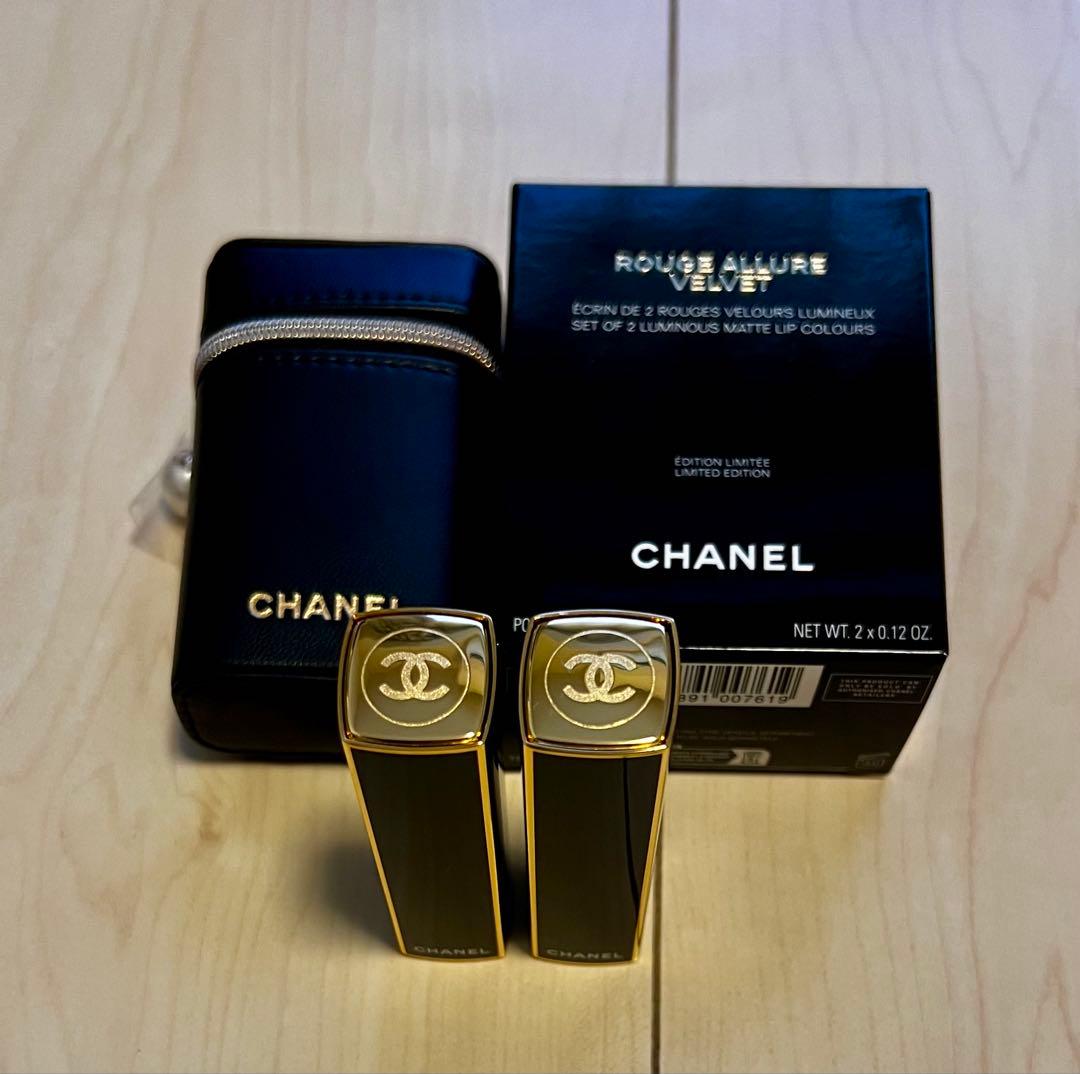 【特別限定完売品】CHANELシャネルリップスティックセット パール付きポーチ