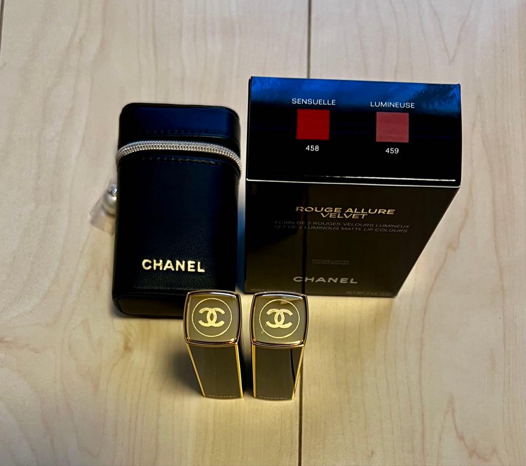 【特別限定完売品】CHANELシャネルリップスティックセット パール付きポーチ