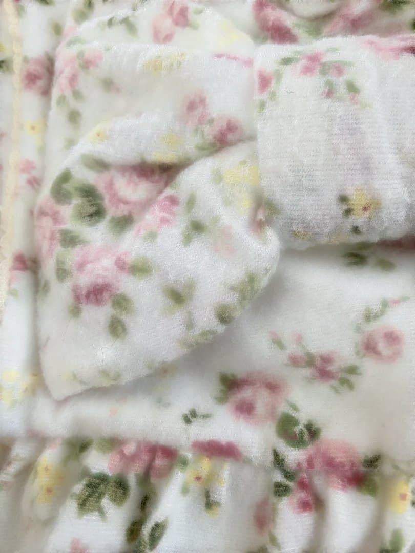 LIZ LISA リボン花柄オフショルワンピース ホワイト