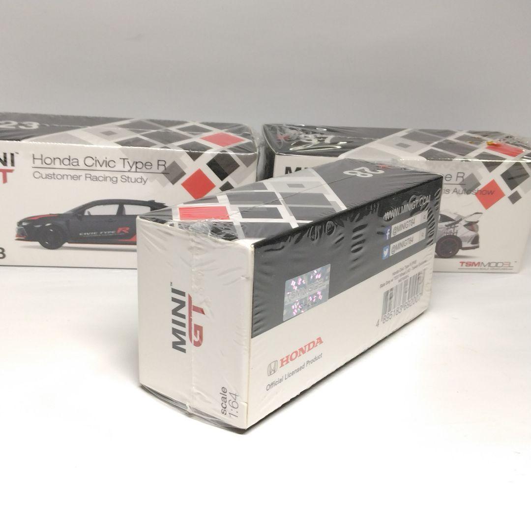 MINI GT 1/64 シビック タイプR FK8 3台セット