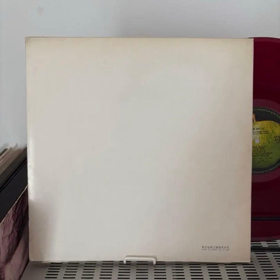 The Beatles ホワイトアルバム 赤盤 丸帯 補充票付き