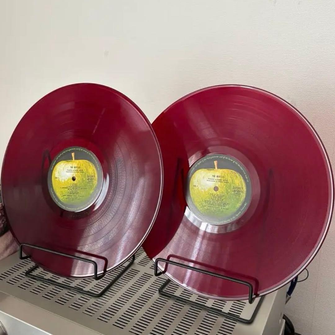 The Beatles ホワイトアルバム 赤盤 丸帯 補充票付き