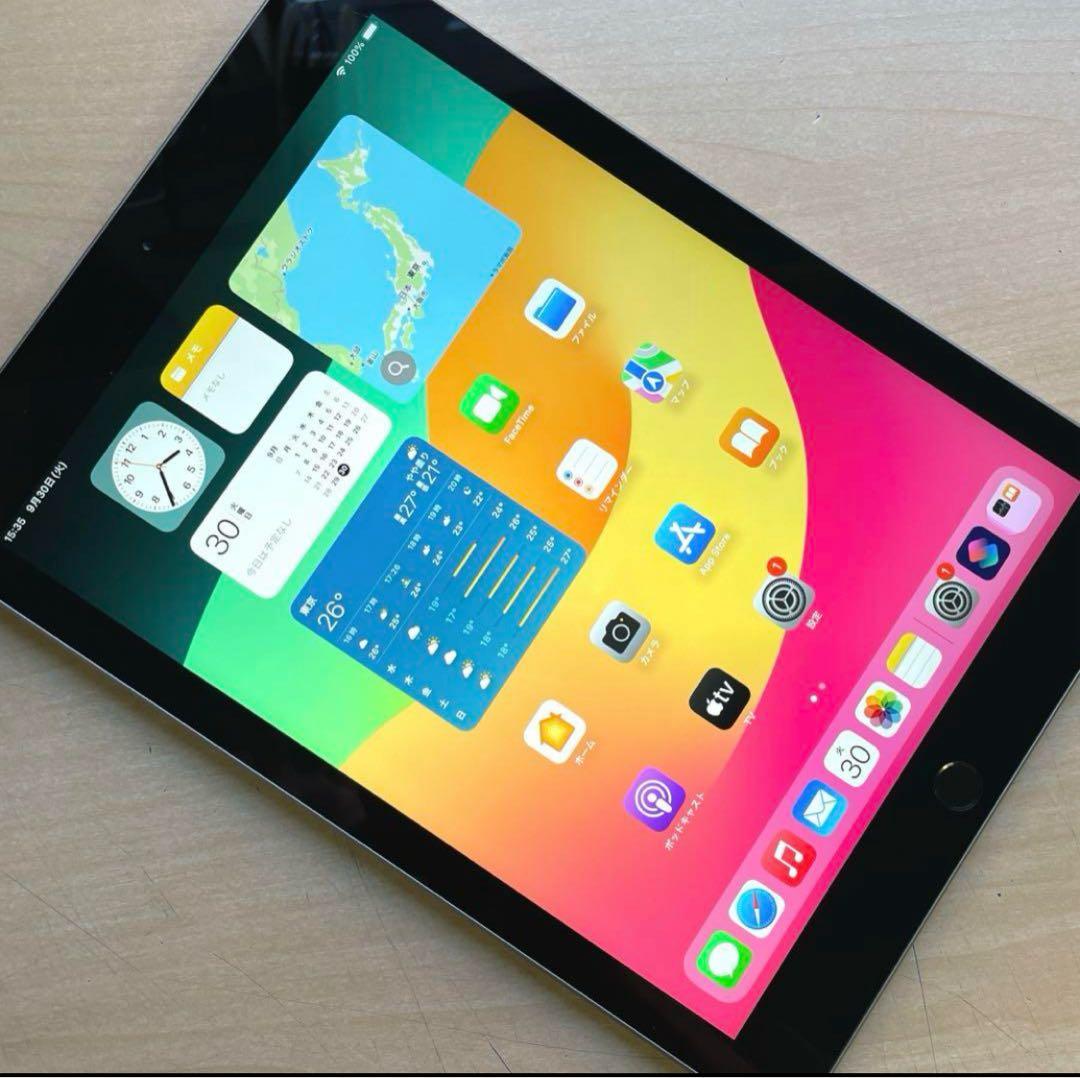 iPad 第6世代　A1893　Wi-Fi　スペースグレイ32GB 美品
