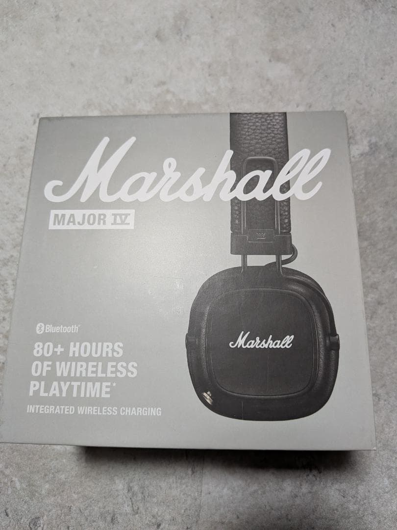 Marshall Major IV ワイヤレスヘッドフォンE05-01