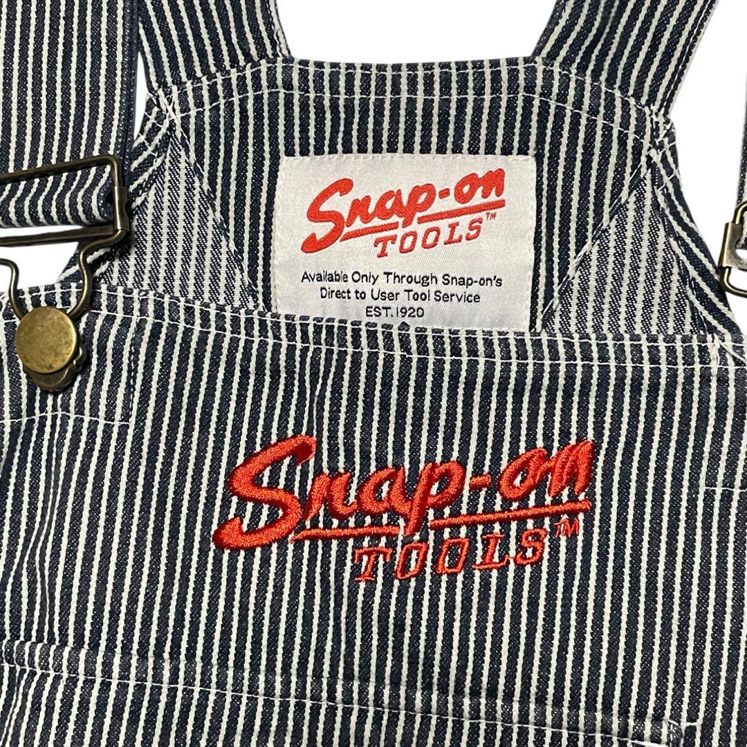 スナップオン Snap-on ヒッコリー オーバーオール サロッペ 刺繍 LL