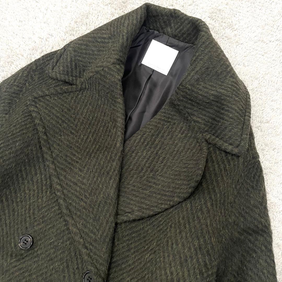 美品★大草直子さんコラボ ガリャルダガランテモヘヤシャギーハーフコート