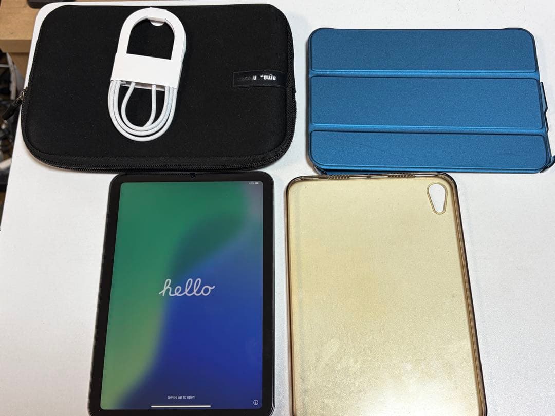 美品 iPad mini 第６世代 グレー 64GB wifi バッテリー95%