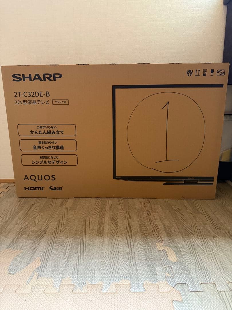 SHARP AQUOS 2T-C32DE-B 液晶テレビ