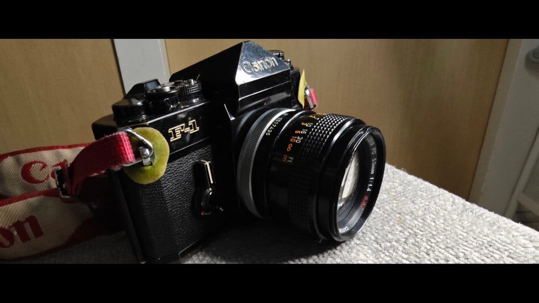 Canon F-1 一眼レフカメラ FD 50mm f/1.8