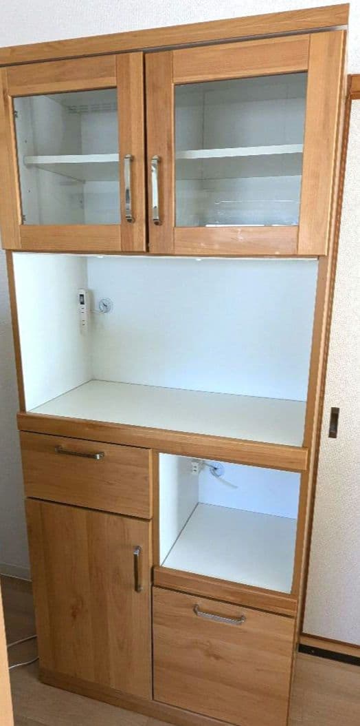 さやか 食器棚 レンジ台 キッチン収納 キッチンカウンター 国産