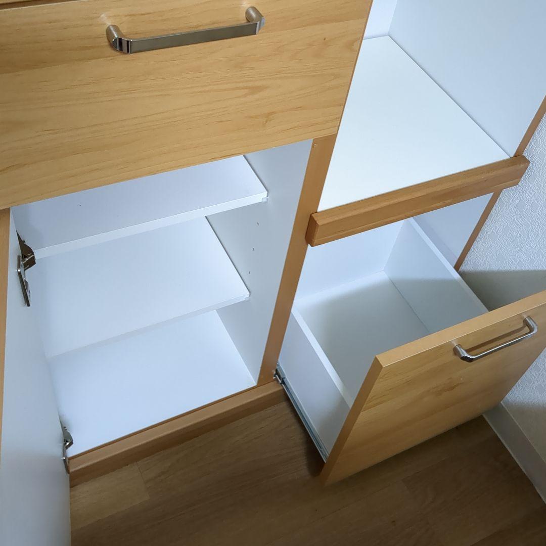 さやか 食器棚 レンジ台 キッチン収納 キッチンカウンター 国産