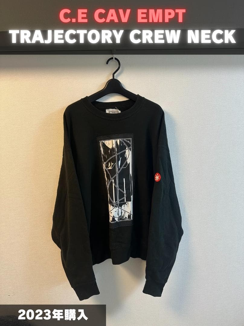 【CAV EMPT】トレーナー (TRAJECTORY CREW NECK)