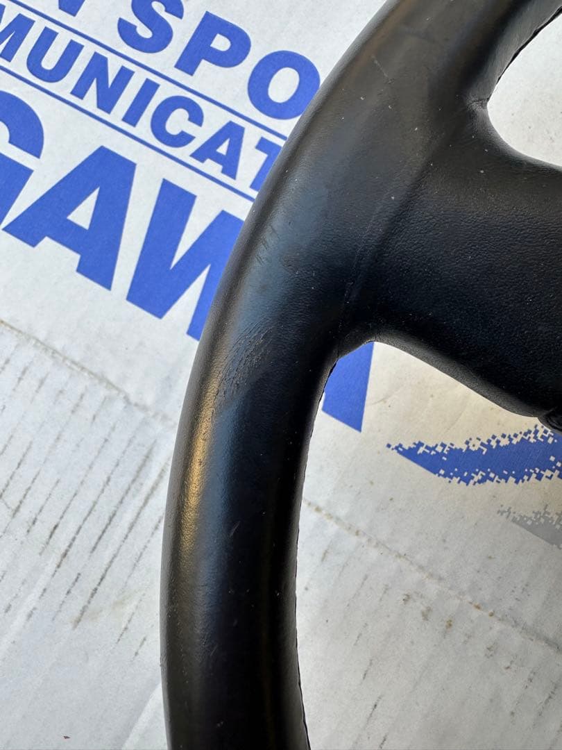 希少　当時物　TOM'S Racing レザーステアリング　36パイ