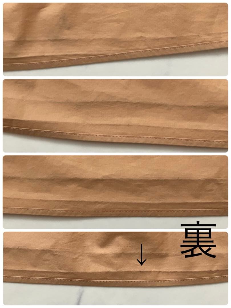 カレンソロジー　コットンドロストスリーブワンピース　マキシ丈　Vネック