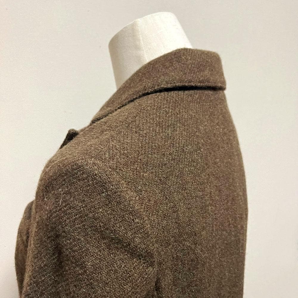 美品 旧タグ マーガレットハウエル ハリスツイード ジャケット ピークドラペル