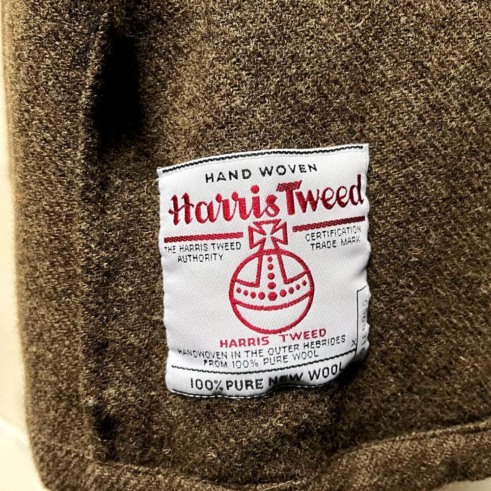 美品 旧タグ マーガレットハウエル ハリスツイード ジャケット ピークドラペル