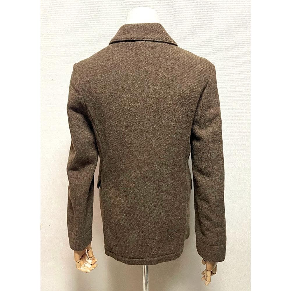 美品 旧タグ マーガレットハウエル ハリスツイード ジャケット ピークドラペル