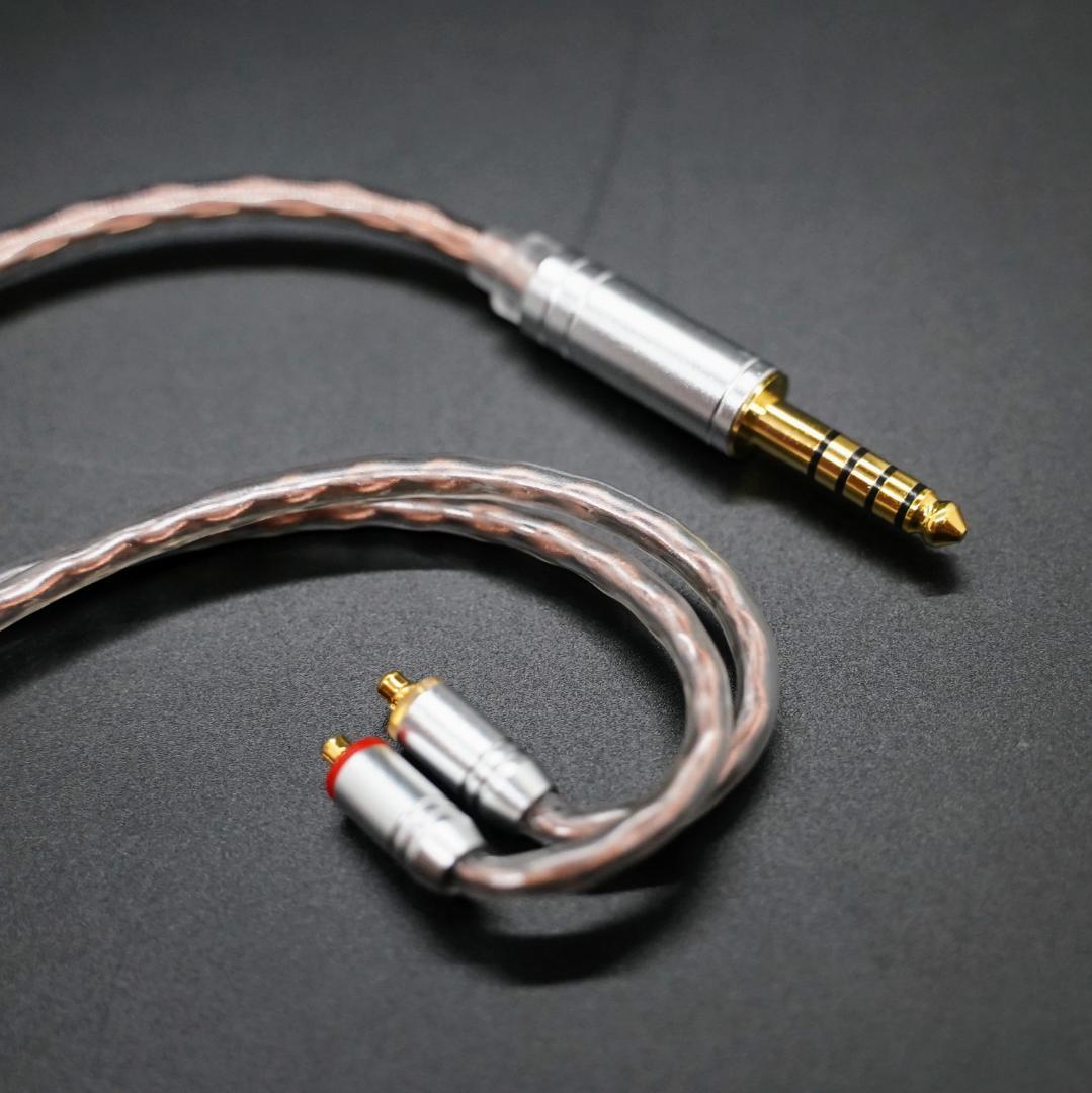 【超高評価】DIY ソニー キンバーケーブル最高仕様 MMCX/4.4mm