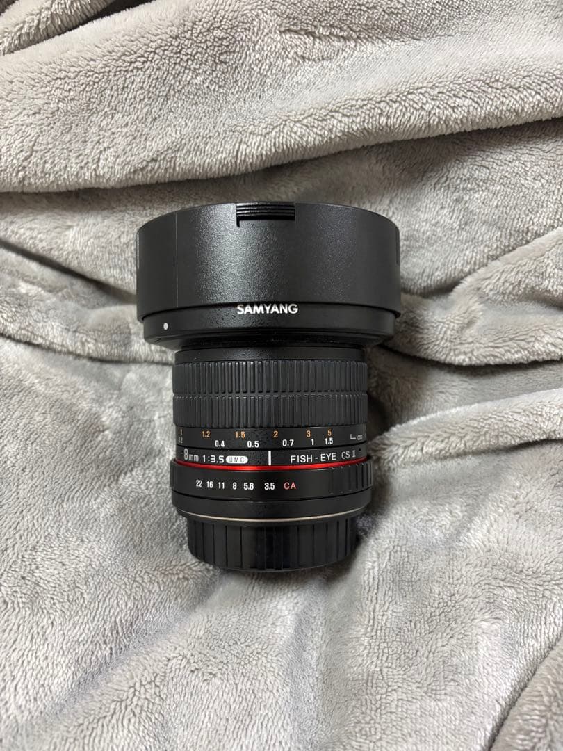 レンズ(単焦点) SAMYANG 8mm f2.8 umc fish-eye ii