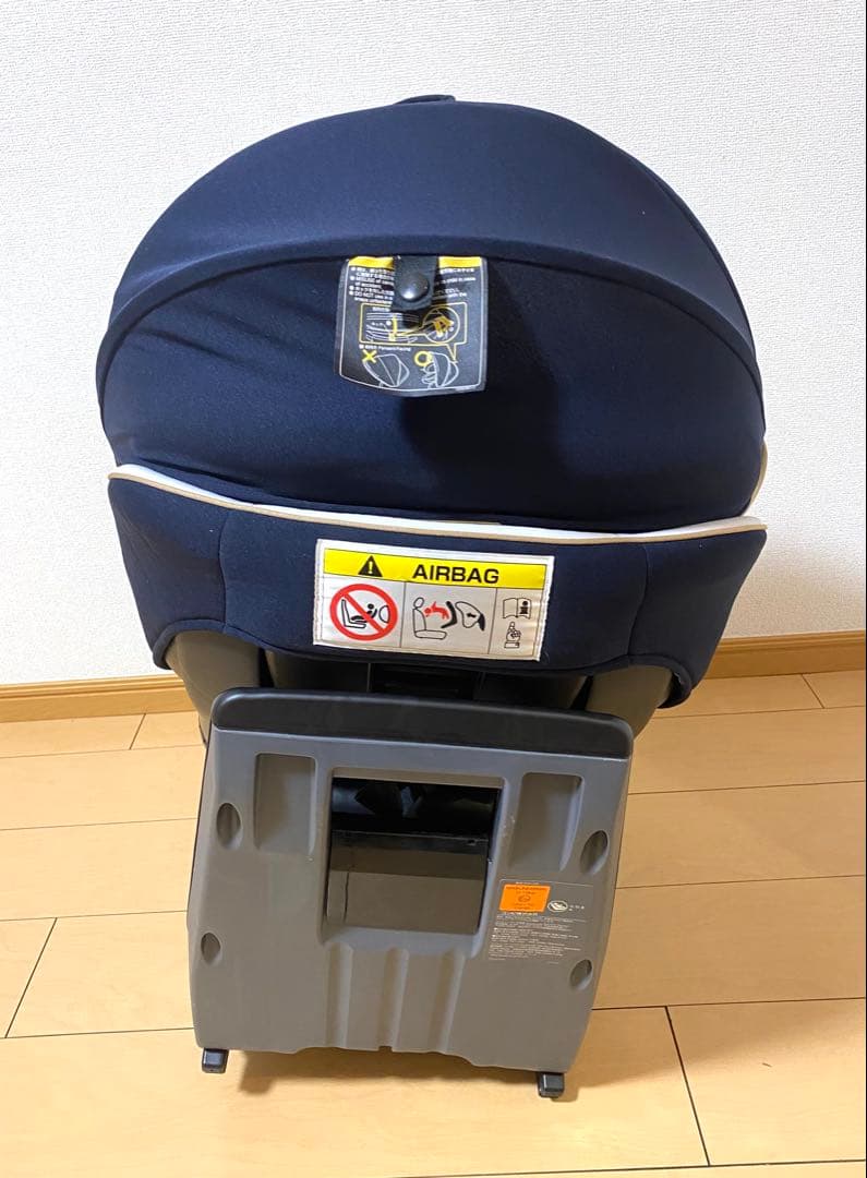 コンビ クルムーヴ スマート ISOFIX エッグショック チャイルドシート 紺