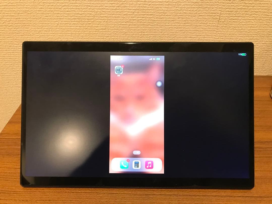 AVA 11.6インチ ワイヤレスモニター ゼロラグ 25m