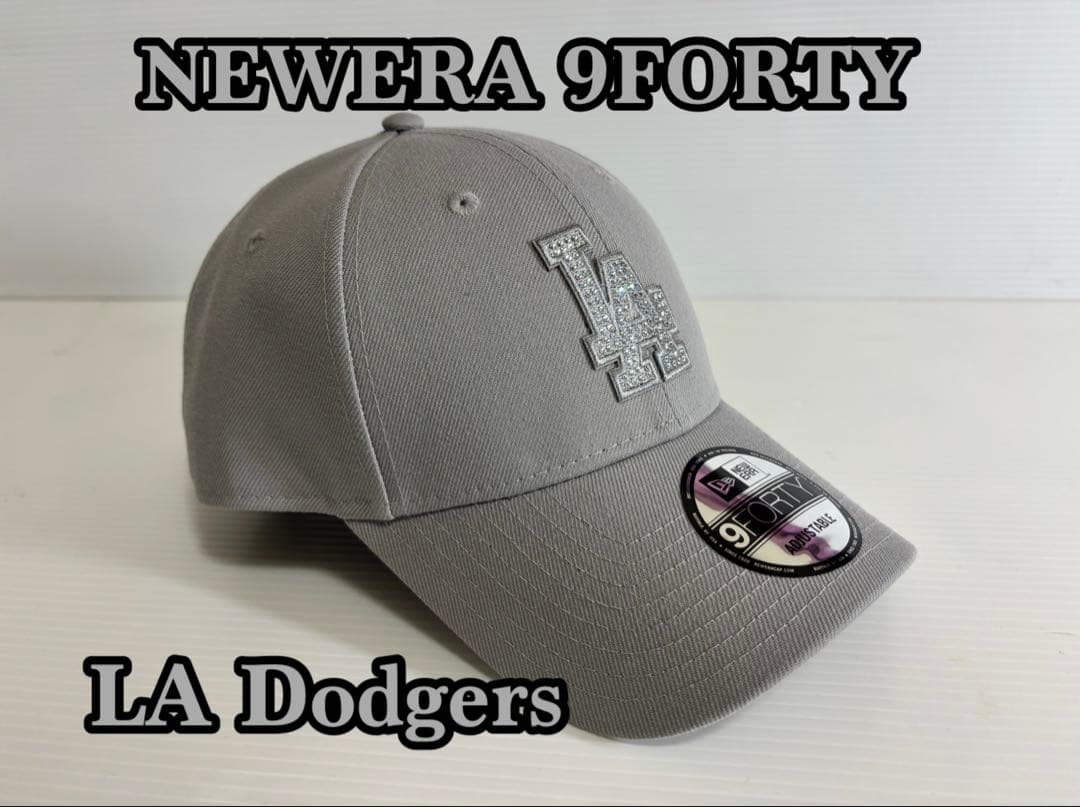 NEWERA ラインストーン ドジャース9FORTY コレクションモデル@UNI