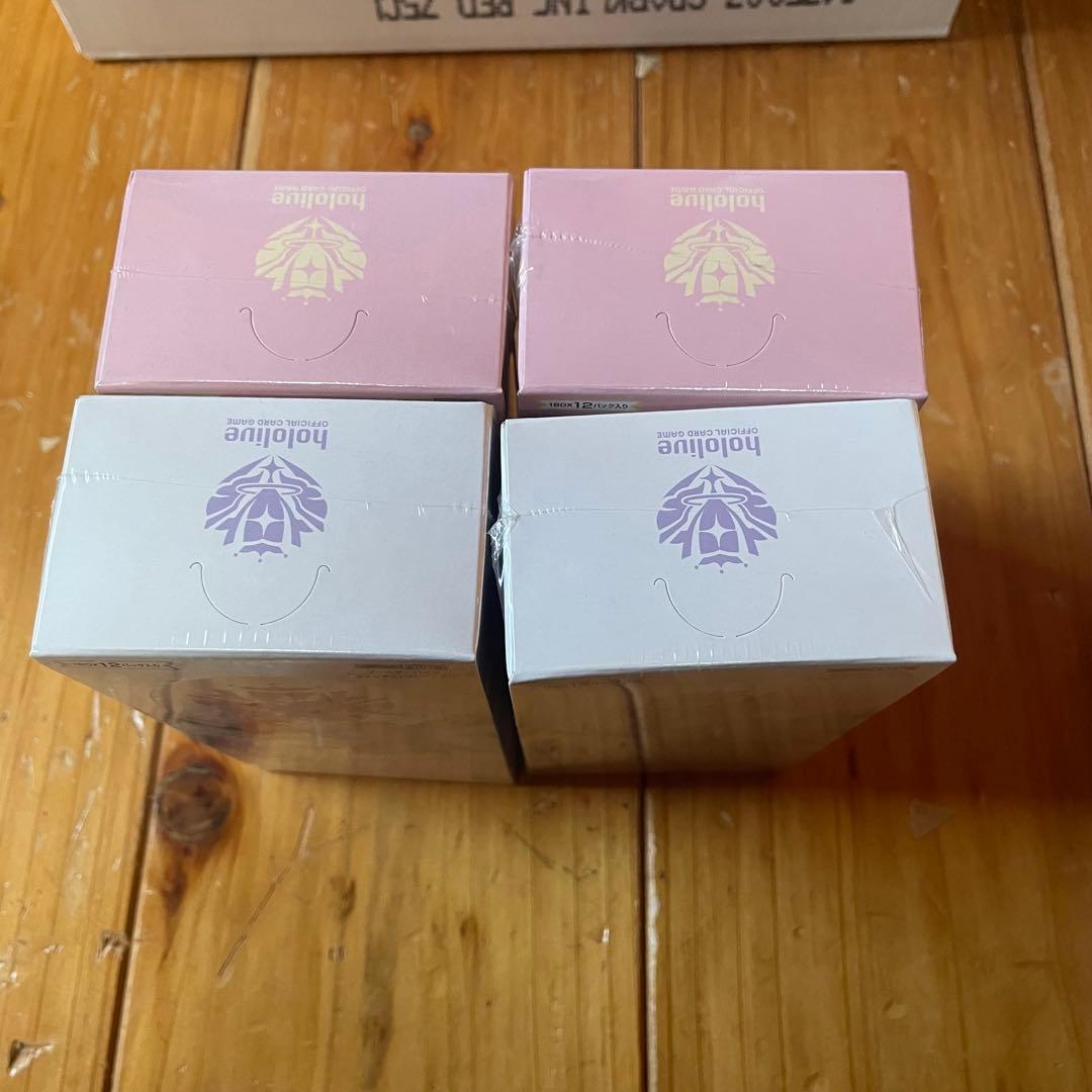 ホロライブカード　エリートスパーク　クインテットスペクトラム　各2boxずつ