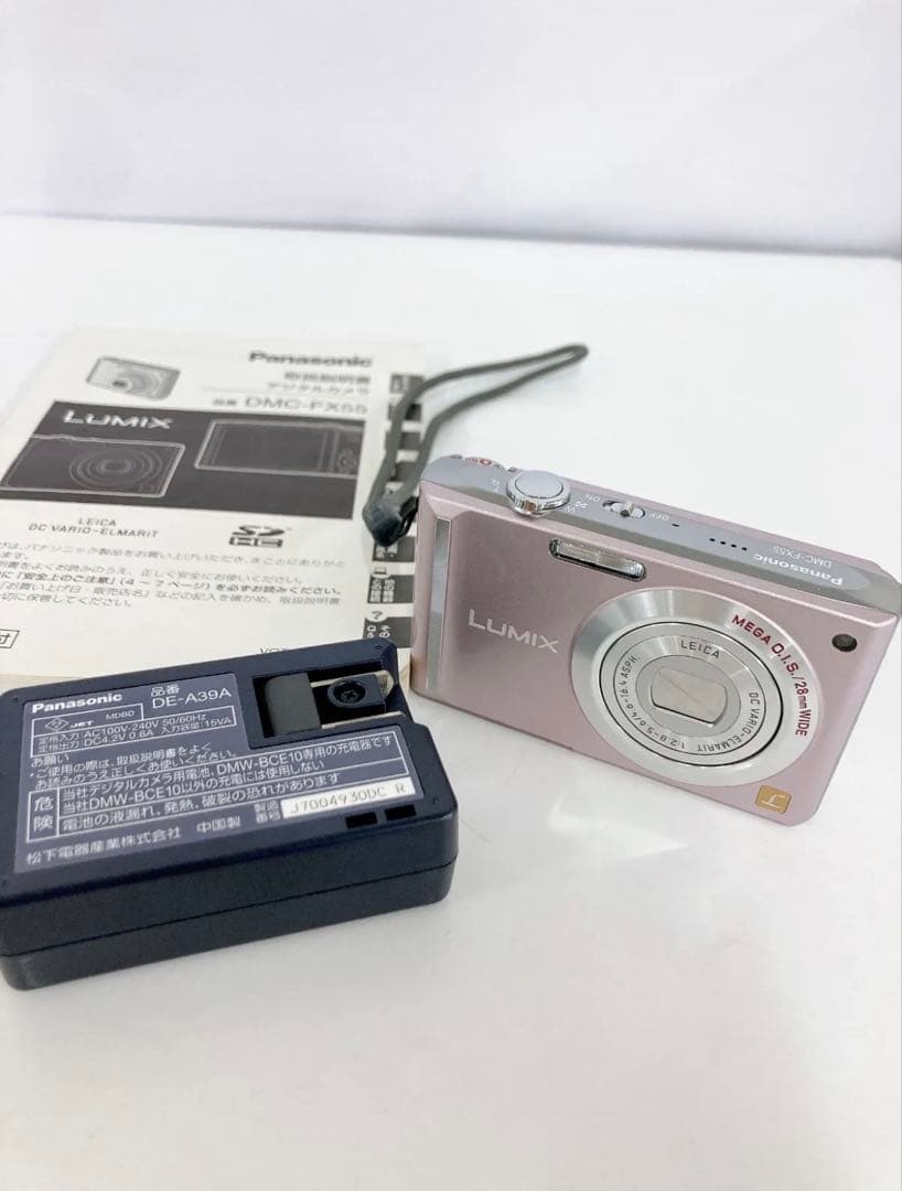 【通電確認済み】Panasonic LUMIX DMC-FX55