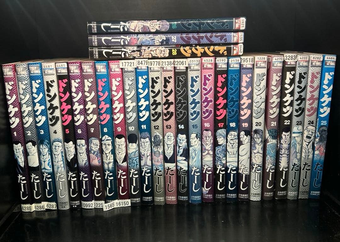 ▼全巻▲ドンケツ 全28巻+2章 1~11巻 レンタルアップ美品
