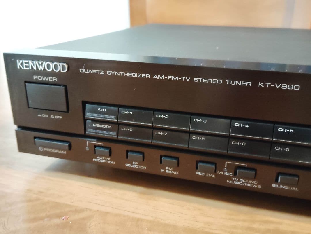KENWOOD ケンウッド KT-V990 ステレオ チューナー