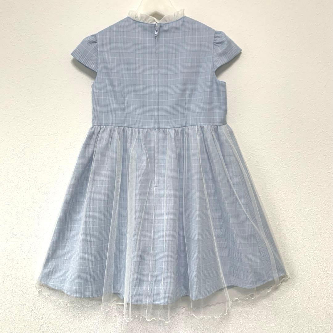 sakura サクラ　120 フォーマルワンピース　水色　入学式　卒園式