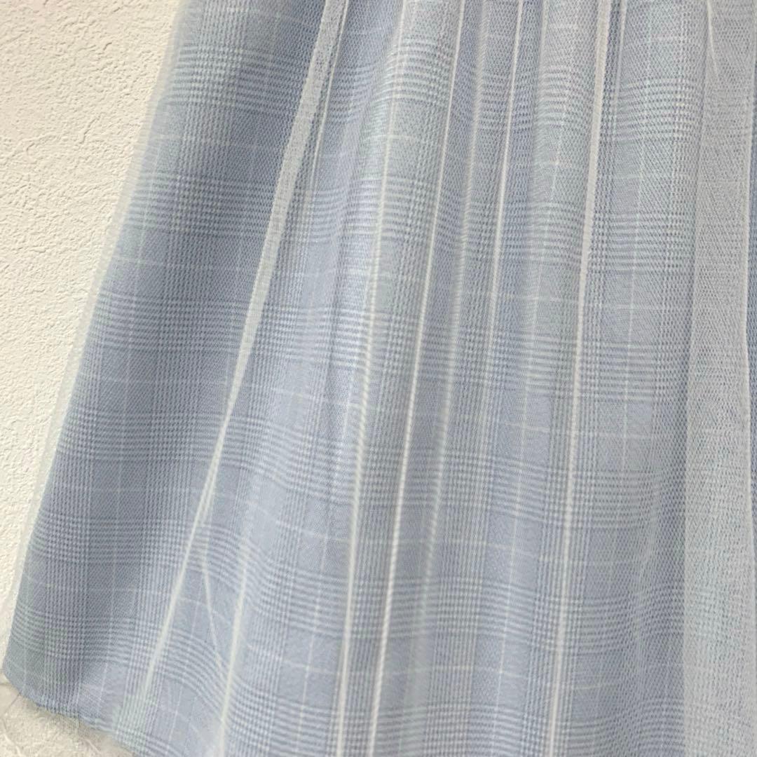 sakura サクラ　120 フォーマルワンピース　水色　入学式　卒園式