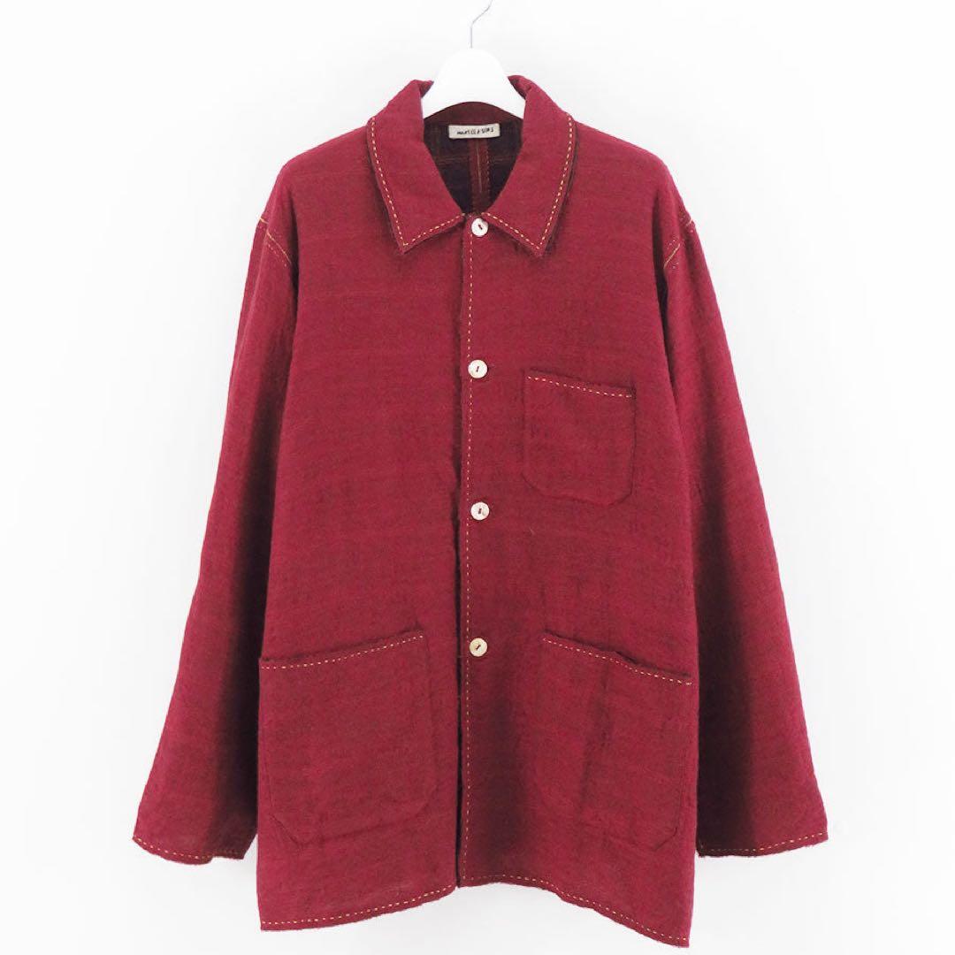 ジャケット・アウター MAATEE&SONS GUPTA W Face Wool Coveralls