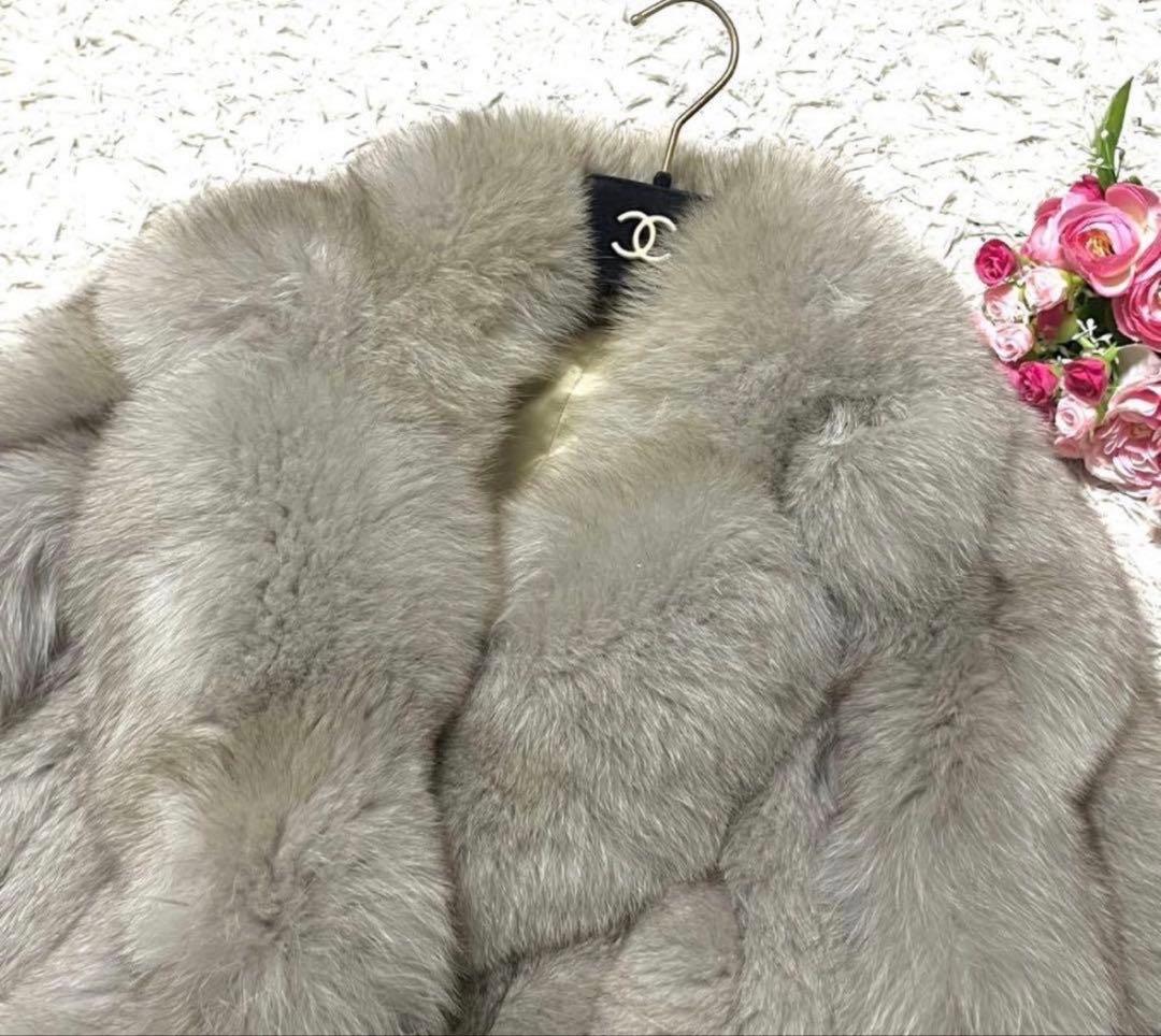 毛皮　ファーコート フォックス