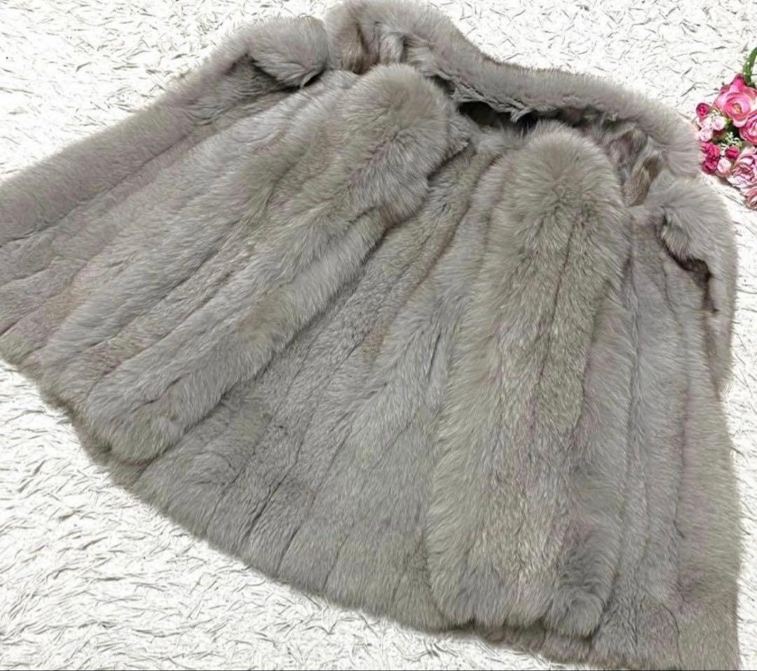 毛皮　ファーコート フォックス