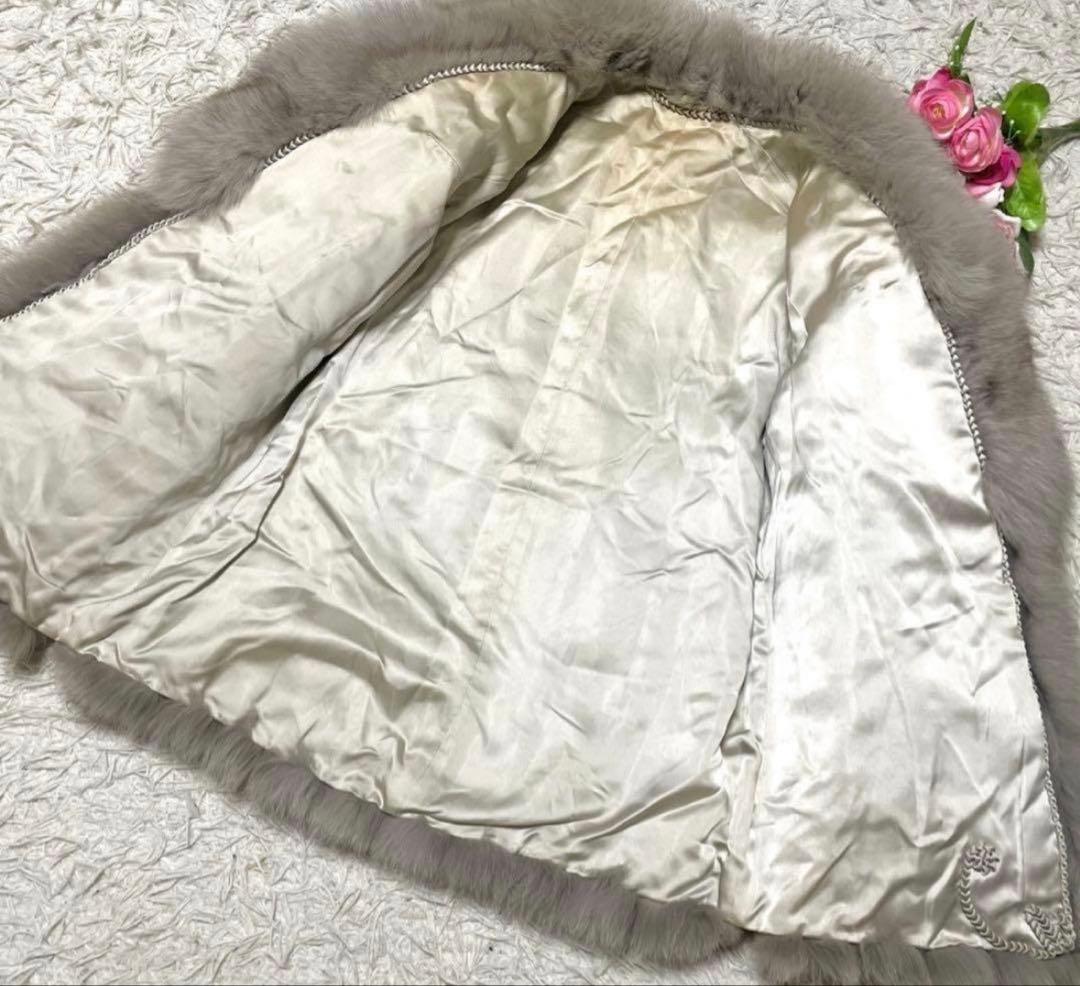 毛皮　ファーコート フォックス