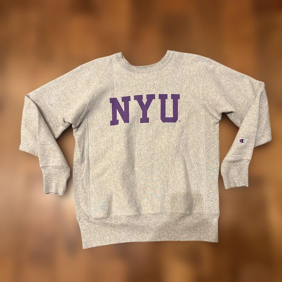 チャンピオン　リバースウィーブ　赤タグ　NYU