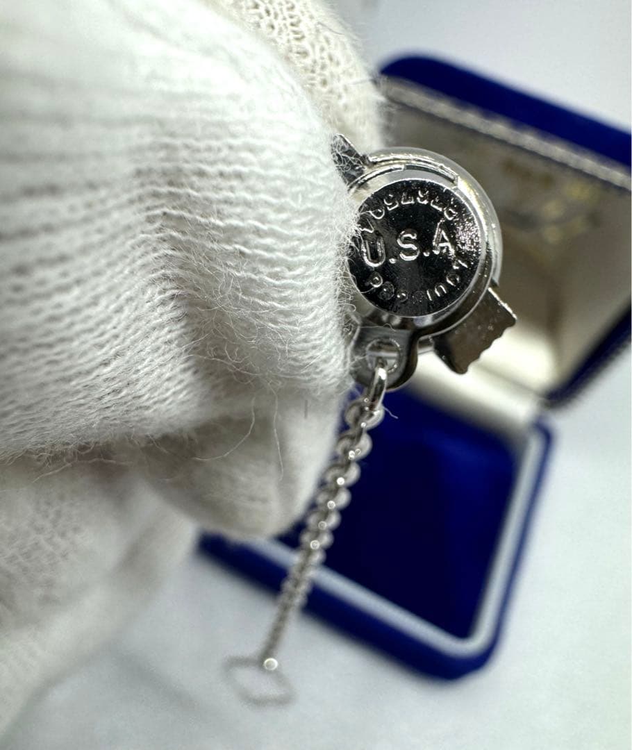 【美品★高級★希少】ファイヤーオパール　ネクタイピン　Pt900