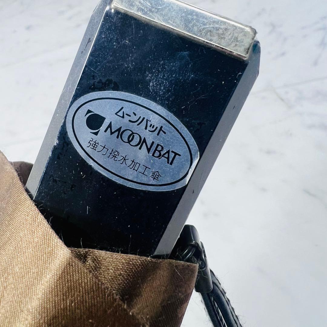 希少FENDI フェンディ 折りたたみ傘 ズッカ柄 ゴールド ムーンバット製