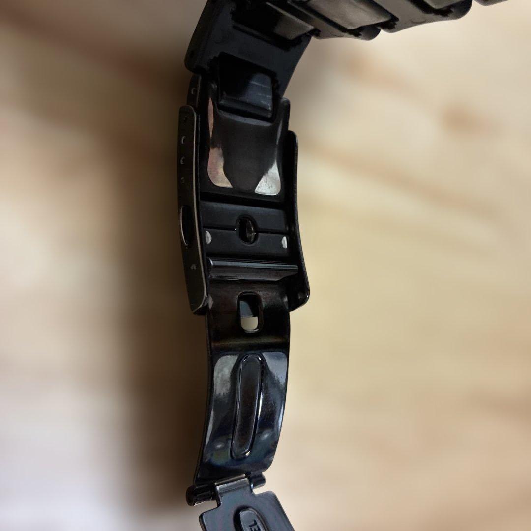 カシオ　G-SHOCK ブラック　タフソーラー　コンポジットバンド