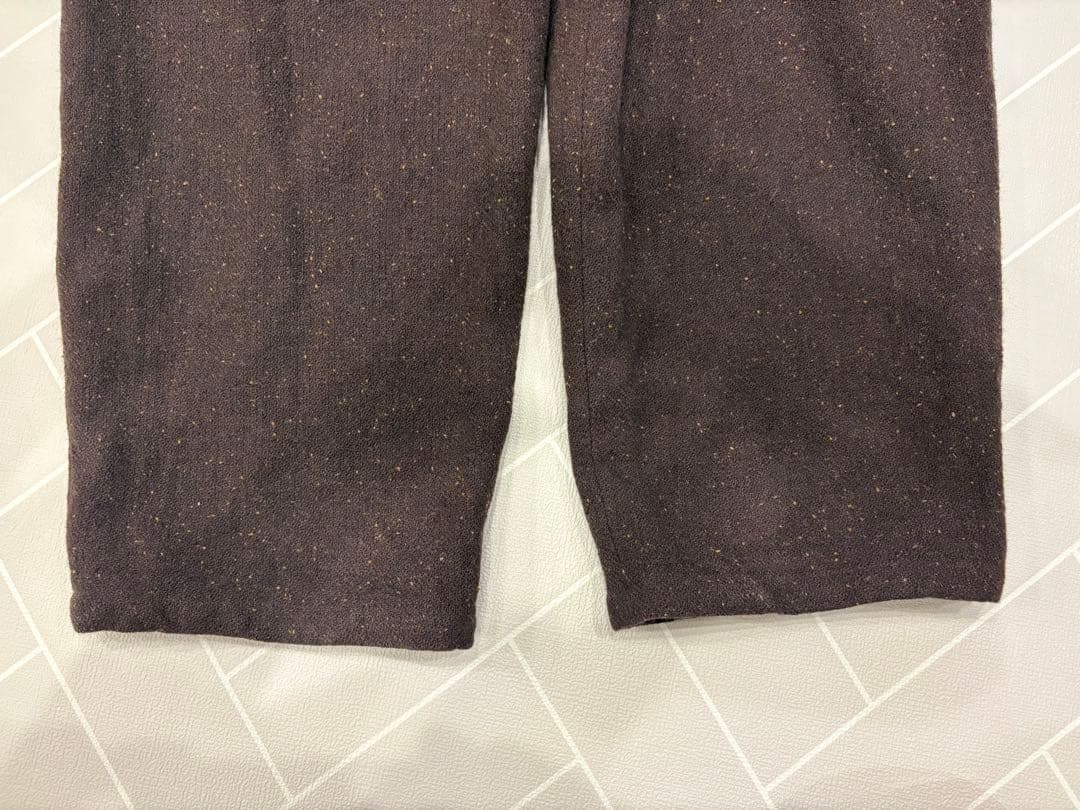 Y's for men ワイドスラックス　ブラウン