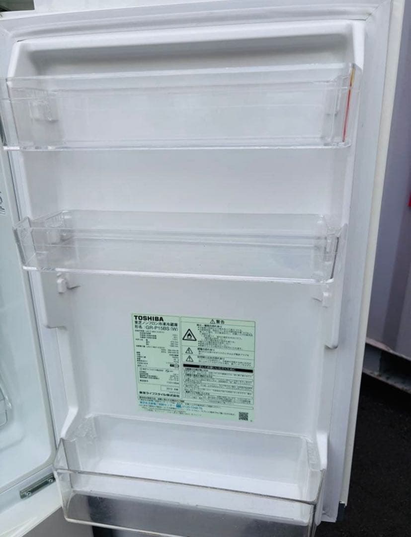 白家電セット／東芝2ドア冷蔵庫153L＆アイリスオーヤマ洗濯機5kg2023年製